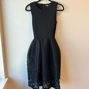 ISSUE New York dress black cocktail XS sleeveless